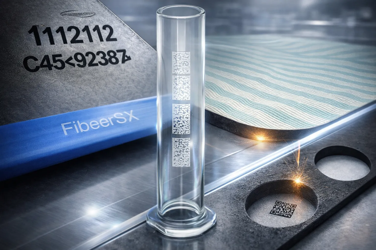 Precision laser marking