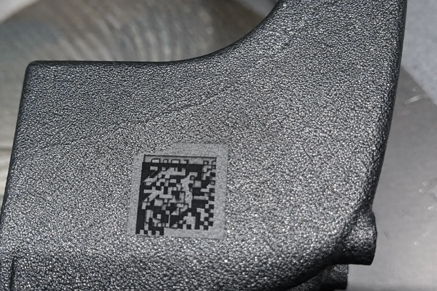 Incorrect laser marking before re-marking