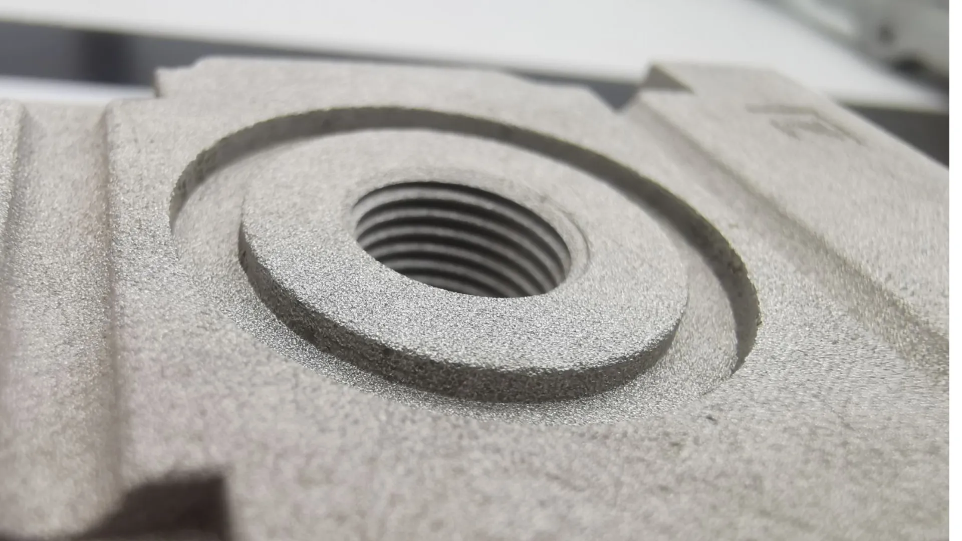 Cast component laser cleaning
