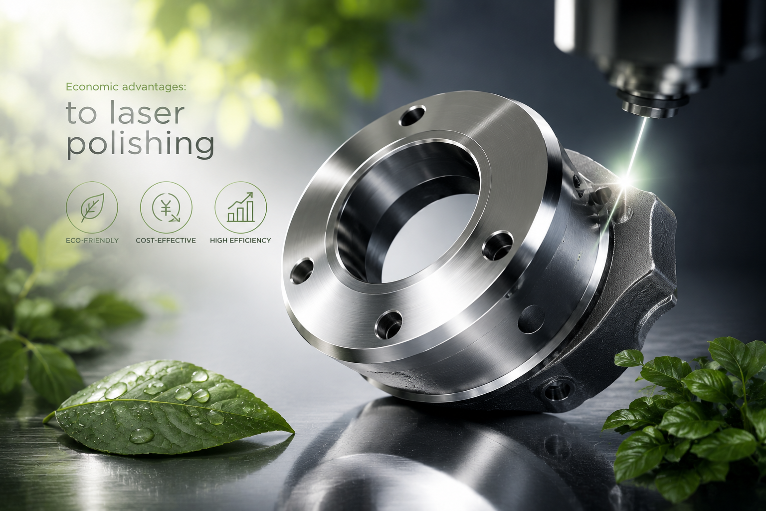 Economic advantages of laser polishing