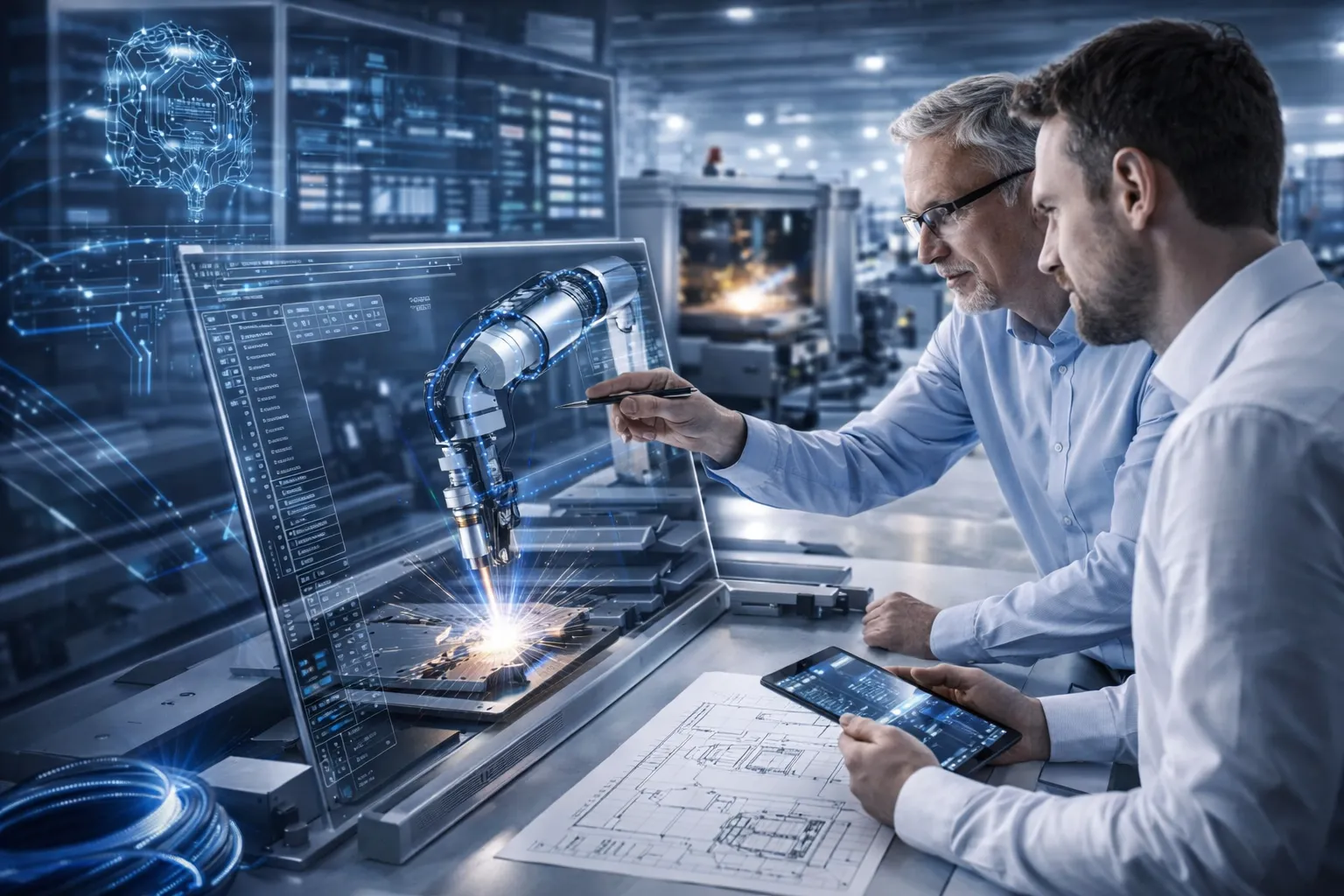 Flexible collaboration with machine builders