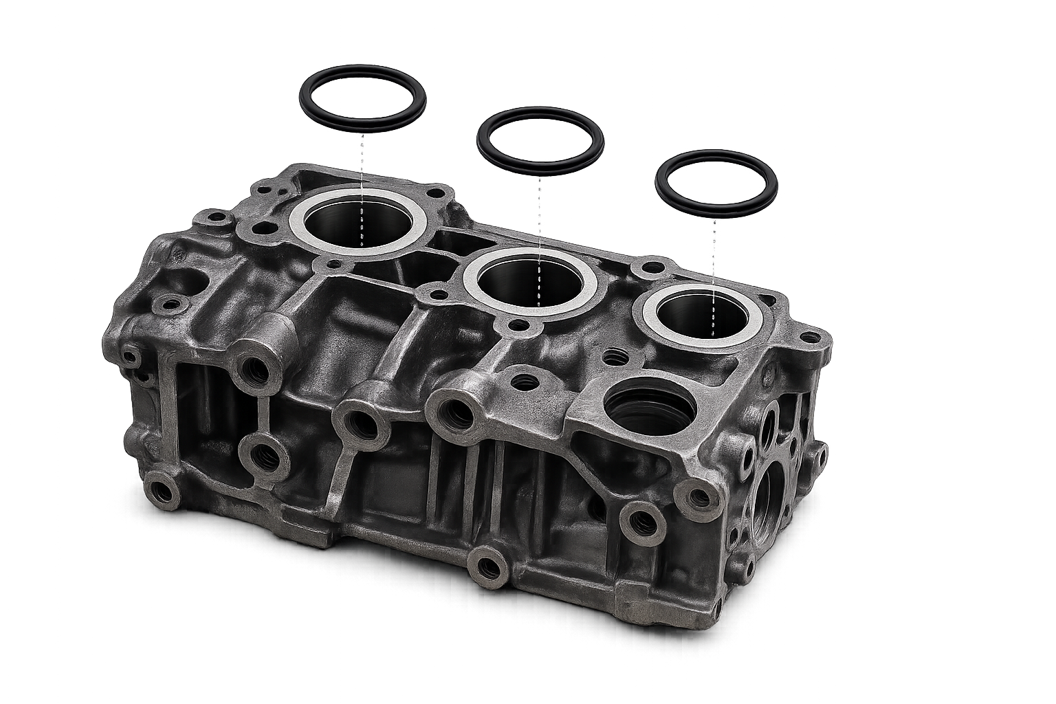 Bonding seals, gaskets and elastomers