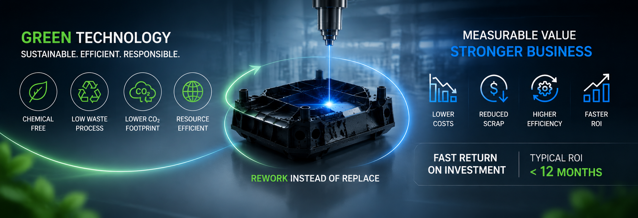 Green laser technology