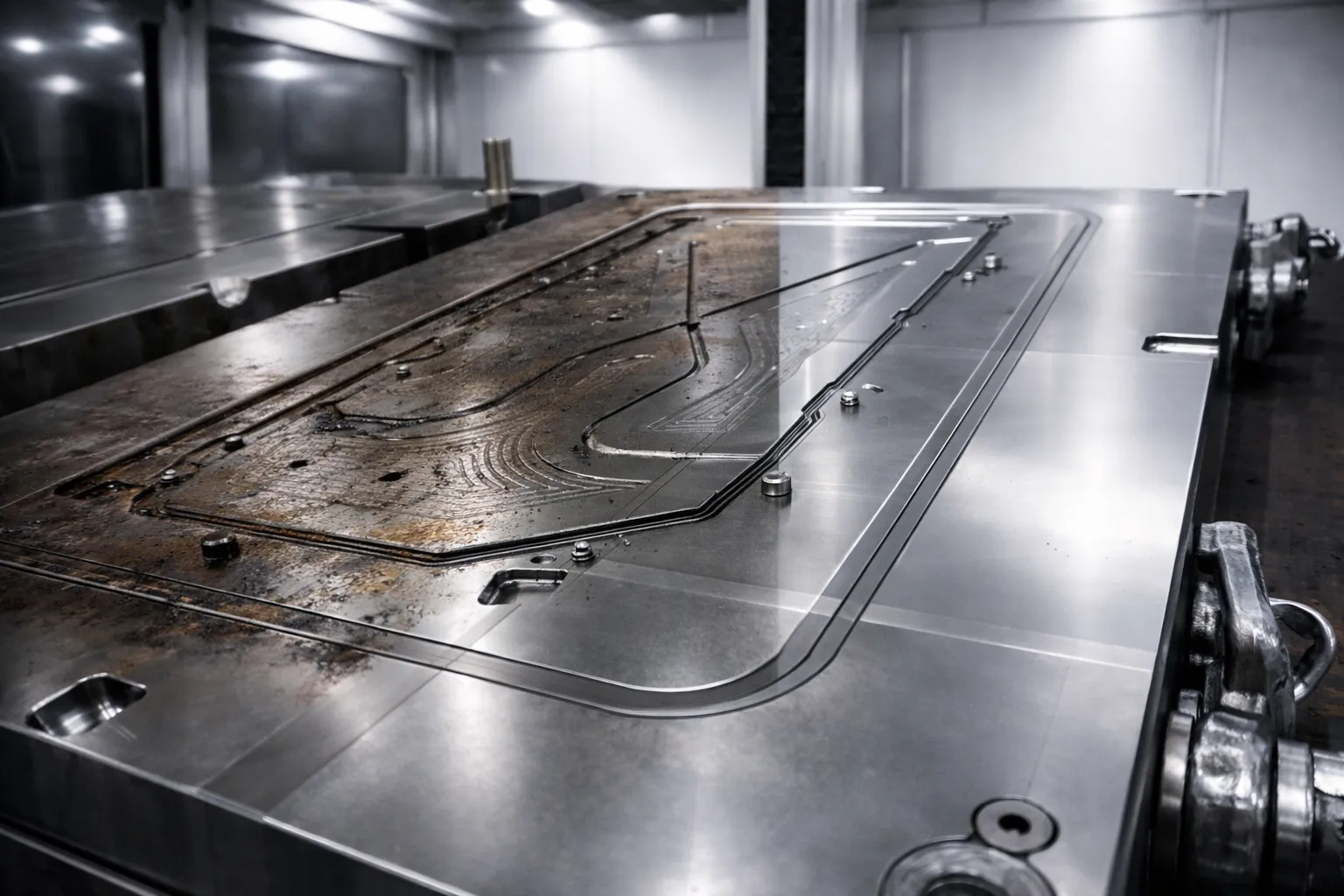Industrial mold cleaning equipment