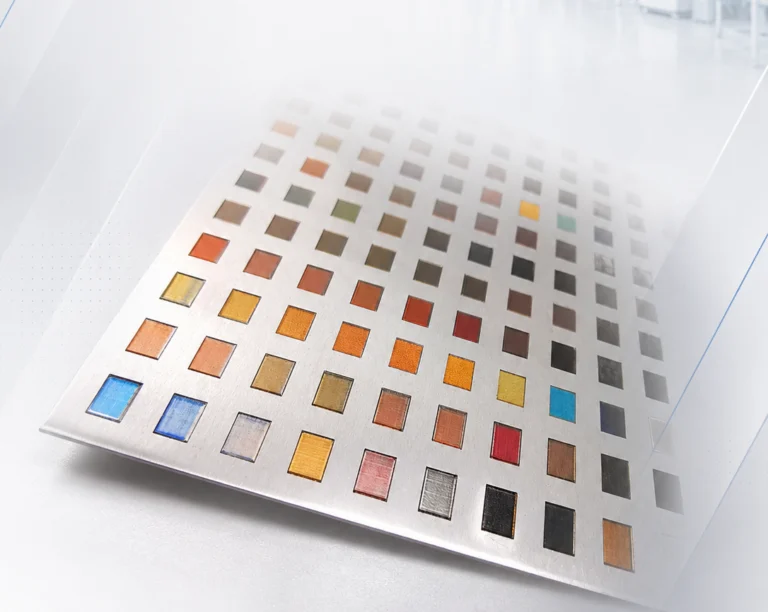 Laser coloring