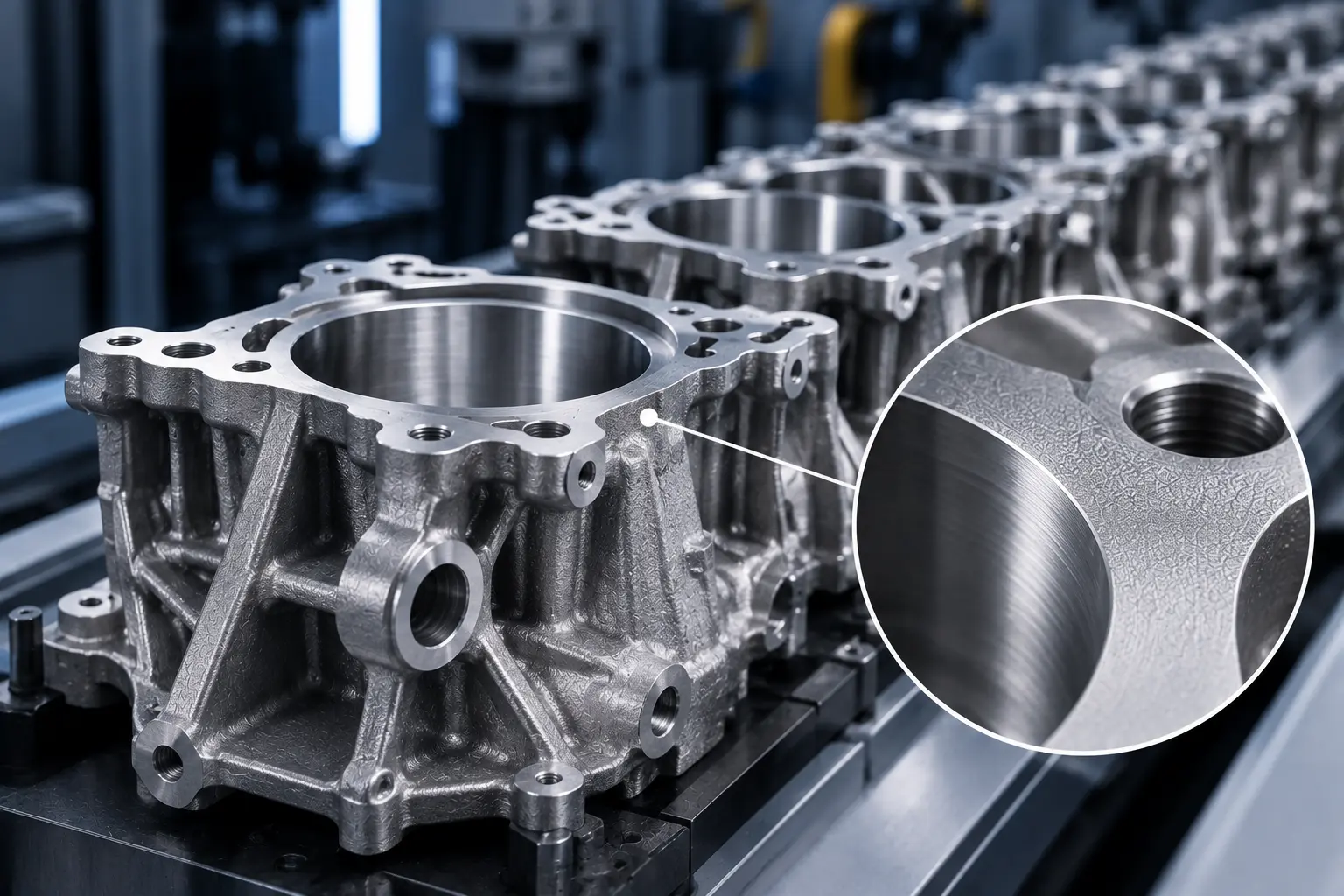 Repeatable laser surface treatment in serial production