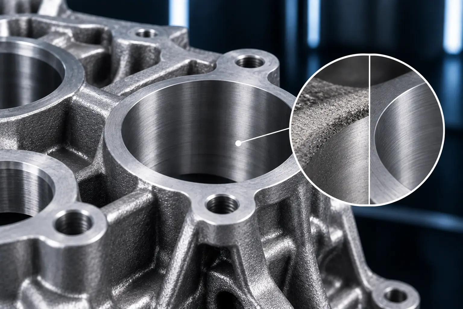 Non-contact laser treatment with minimal impact on base material